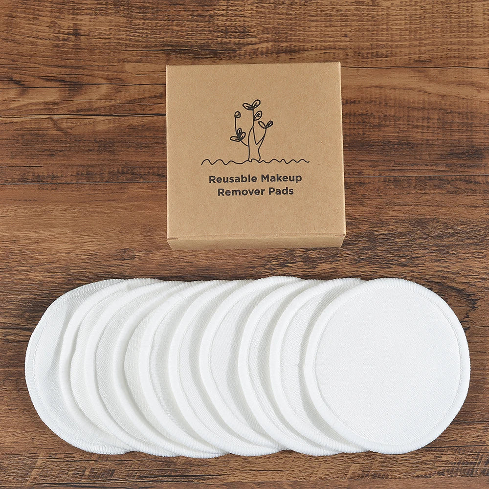 Bamboo Makeup Remover Pads 10 Pieces